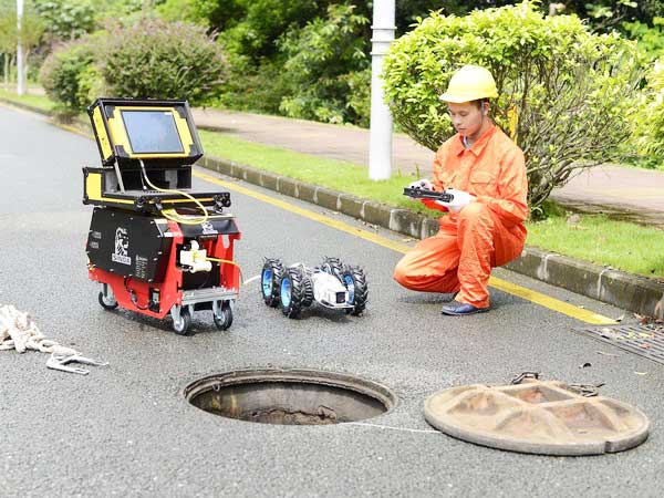 南丰管道机器人检测