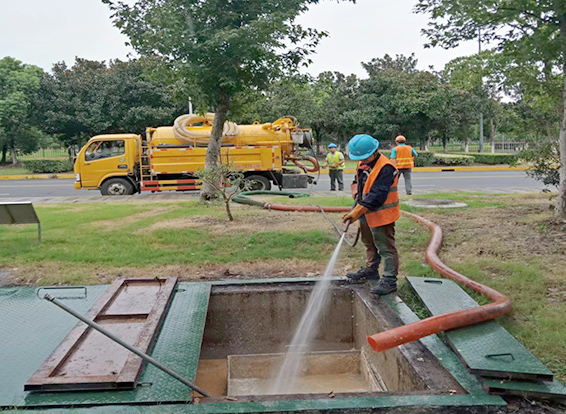 南丰化油池清理